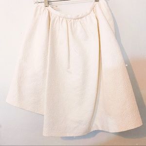 Top shop quilted pocketed origami full skirt rare